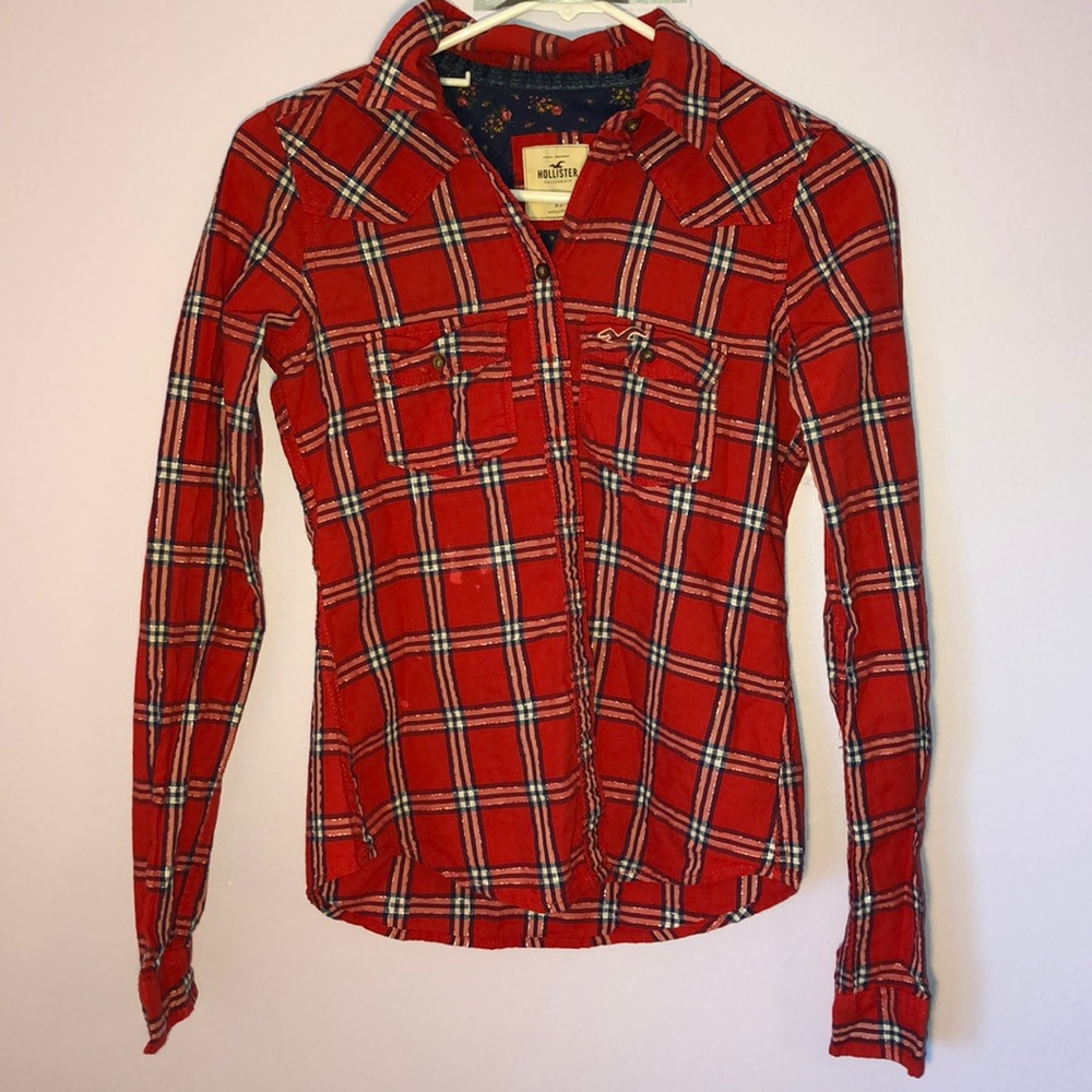 Hollister Plaid Flannel